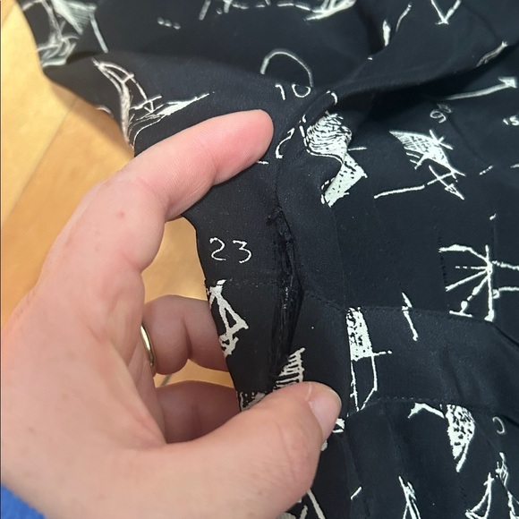 Anthropologie Moulinette Souers Many Folds Shirtdress 100% silk Origami size 2 - Picture 12 of 13